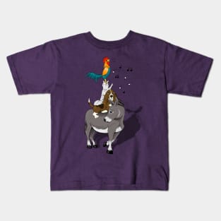 The Musicians of Bremen Kids T-Shirt